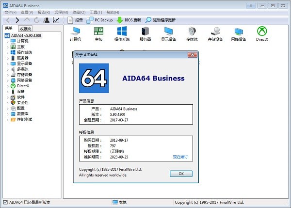 AIDA64 Business绿色中文版