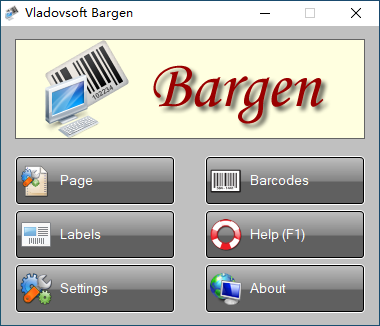 Vladovsoft Bargen最新版(条形码生成工具)