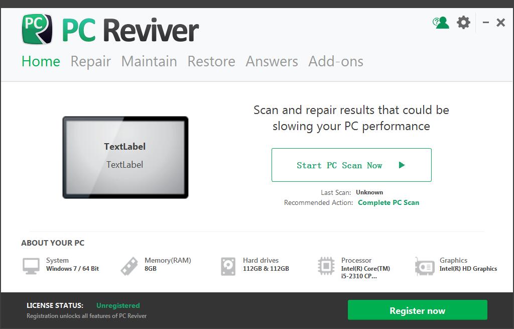 ReviverSoft PC Reviver英文安装版