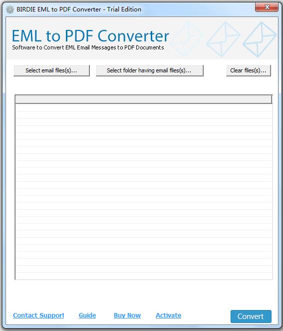 Birdie EML to PDF Converter英文安装版(EML到PDF转换器)