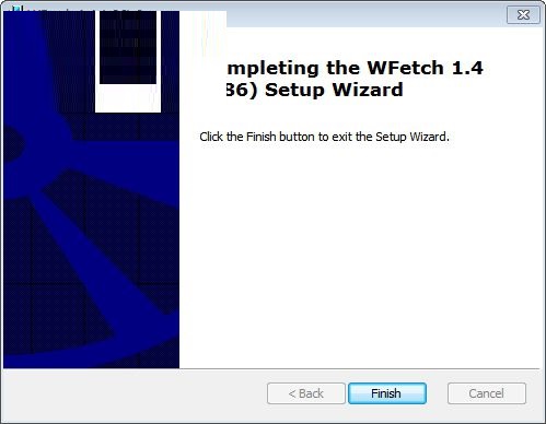 WFetch32位英文安装版