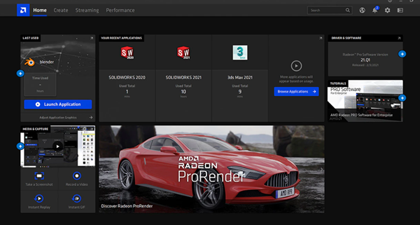 AMD Radeon PRO Software官方版