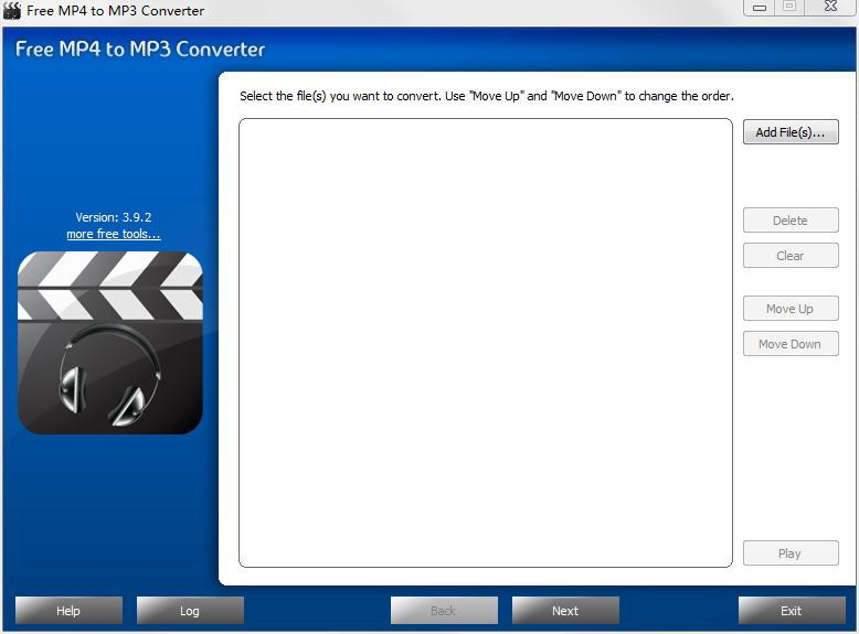 Free MP4 to MP3 Converter英文安装版(MP4转换MP3软件)