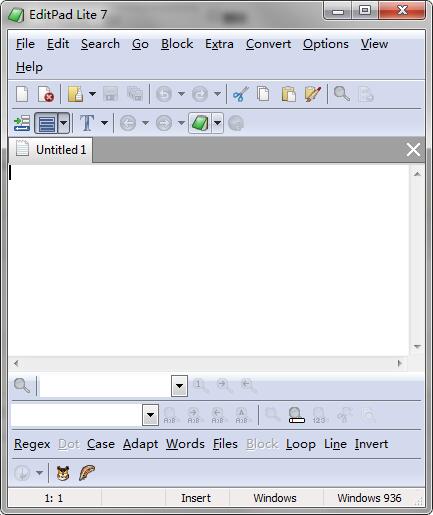 JGsoft EditPad Lite英文安装版