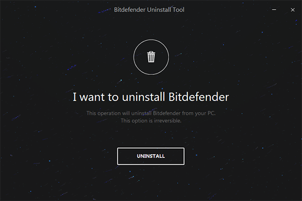 Bitdefender Uninstall Tool官方版(杀毒软件卸载程序)