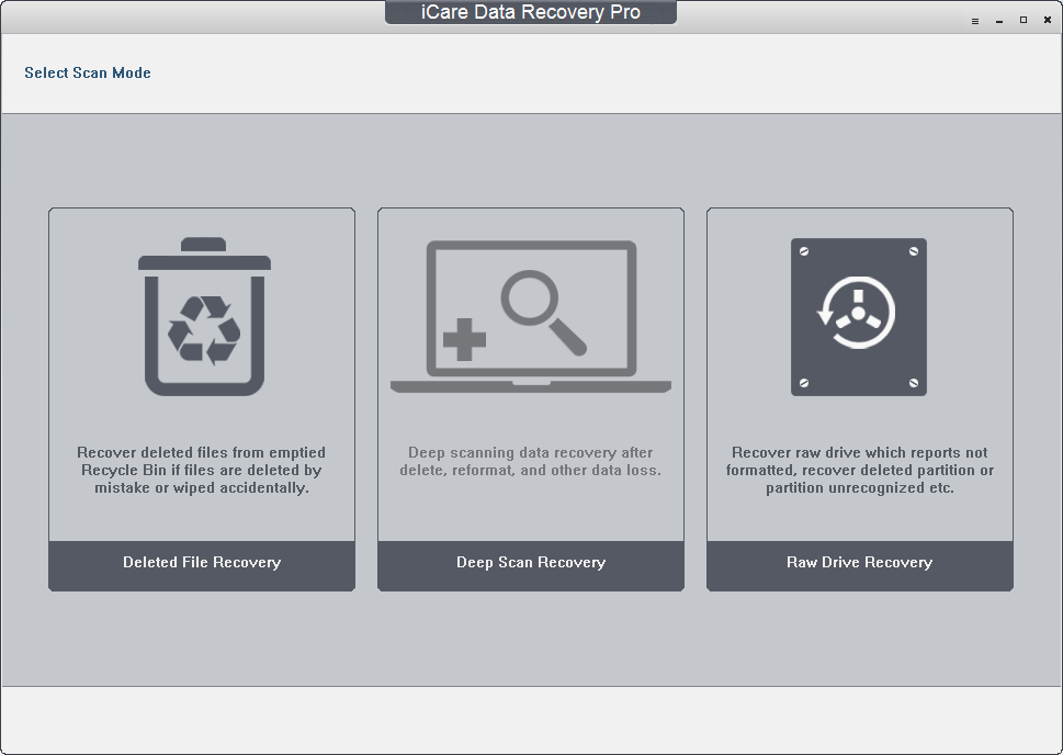 iCare Data Recovery Pro绿色免费版(专业数据恢复工具)