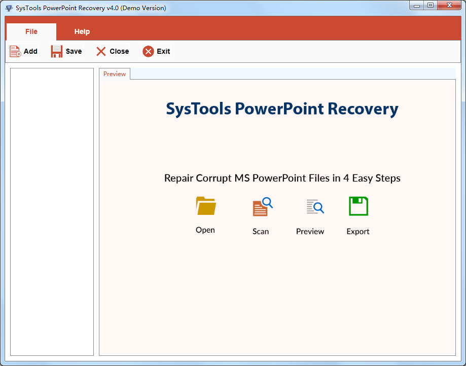 SysTools PowerPoint Recovery