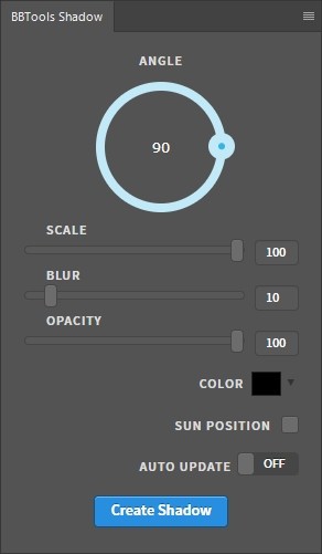 BBtools Shadow免费版(PS倒影插件)