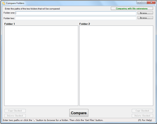 Compare Folders英文安装版(文件同步软件)