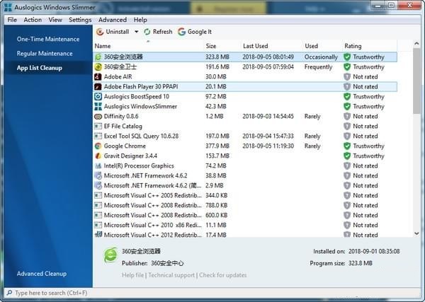 Auslogics Windows Slimmer官方版(系统瘦身软件)