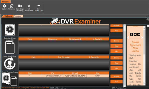 DVR Examiner免费版(DVR视频文件恢复工具)