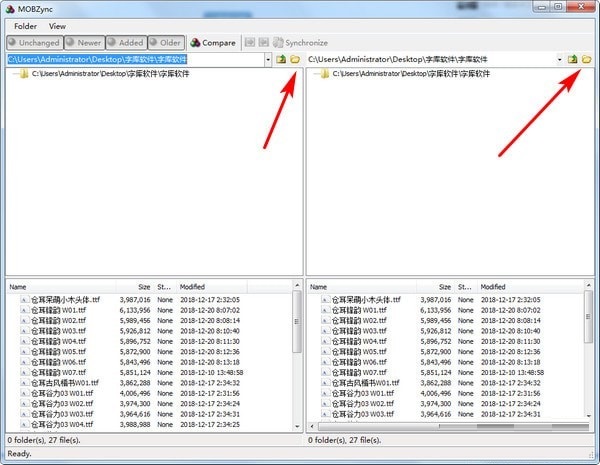 MOBZync英文安装版(文件夹比较同步软件)