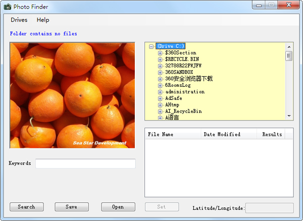 Photo Finder绿色英文版(本地图片搜索工具)