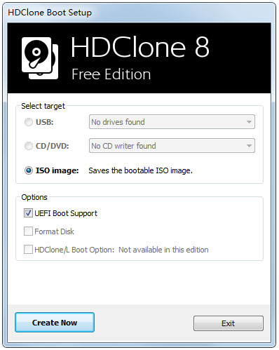 HDClone Free Edition英文版(硬盘复制工具)