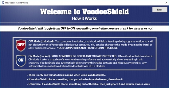 VoodooShield绿色版(杀毒软件)