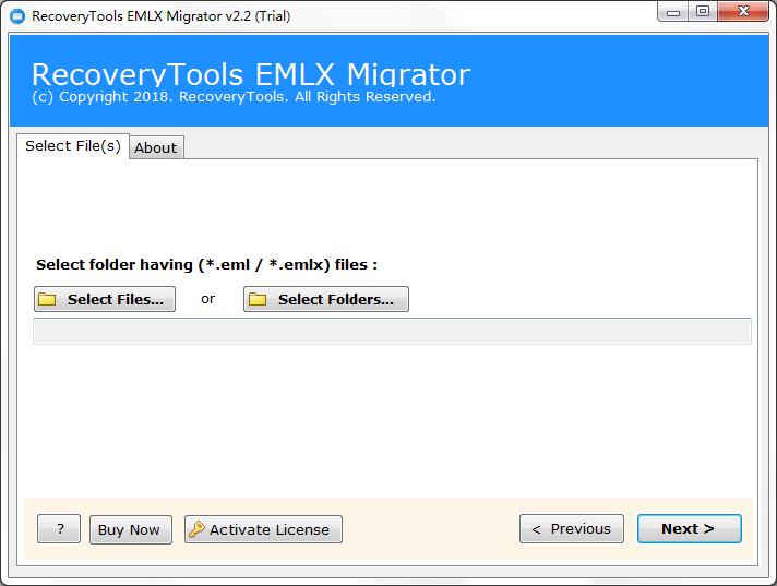 RecoveryTools EMLX Migrator英文安装版