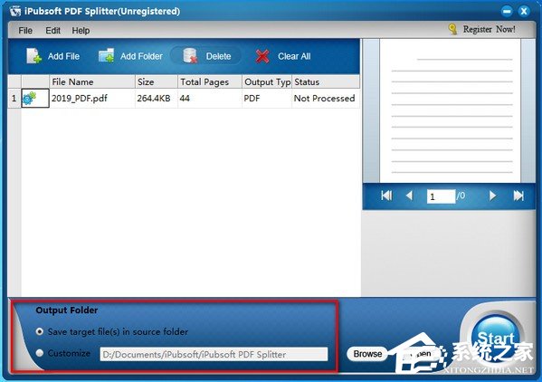 iPubsoft PDF Splitter英文安装版(PDF文件拆分)