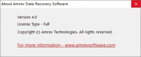 Amrev Data Recovery Software绿色免费版