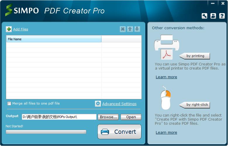 Simpo PDF Creator Lite英文安装版