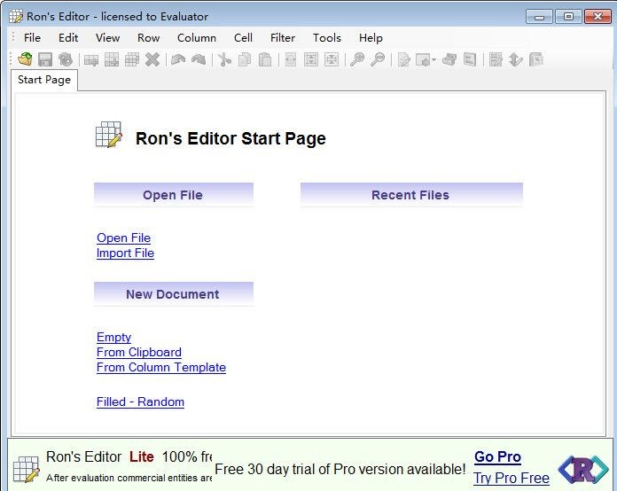 Rons CSV Editor最新版(CSV文件编辑器)