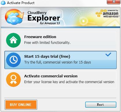 CloudBerry Explorer英文安装版(Azure存储管理工具)
