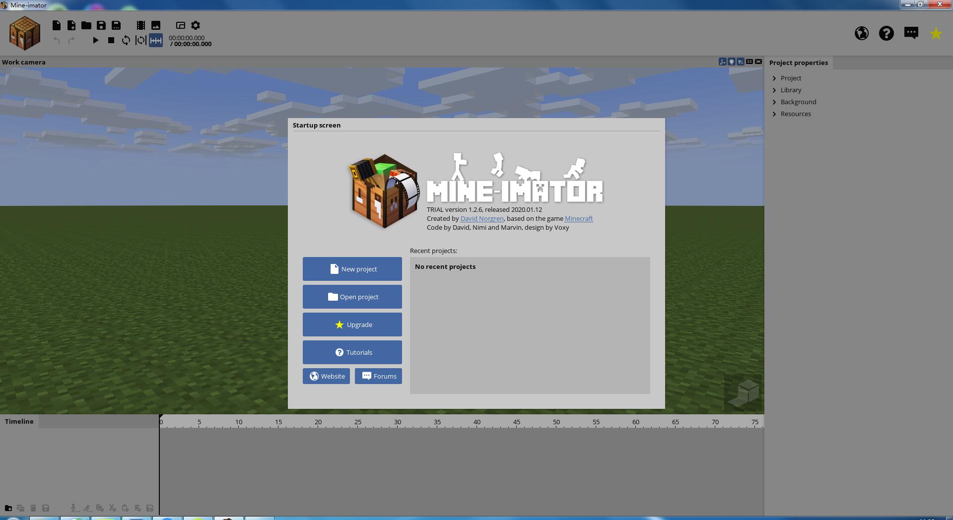 mine imator英文安装版(我的世界动画制作软件)