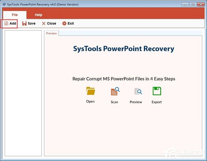 SysTools PowerPoint Recovery