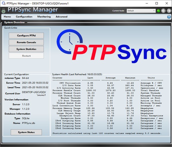 PTPSync官方版(精准时间同步软件)
